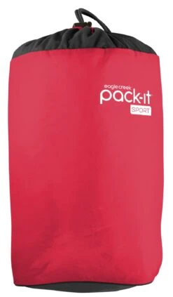 Eagle Creek Pack It Sport Laundry Stuffer -Travel Storage-Eagle Creek EC041314195 FuchsiaBlack