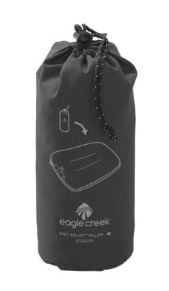 Eagle Creek Travel Essential Fast Inflate Pillow -Travel Storage-Eagle Creek EC041331156 EBY Packed