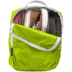 Eagle Creek Pack-It Specter Multi-Shoe Cube|-|Cube De Rangement Specter Multi-Shoe -Travel Storage-Eagle Creek ECK EC0A34PM 7EStrobe 20Green 7Eopen