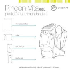 Eagle Creek Rincon Vita Night Sky Stratus Backpacks -Travel Storage-Eagle Creek ec 10082011 1 open